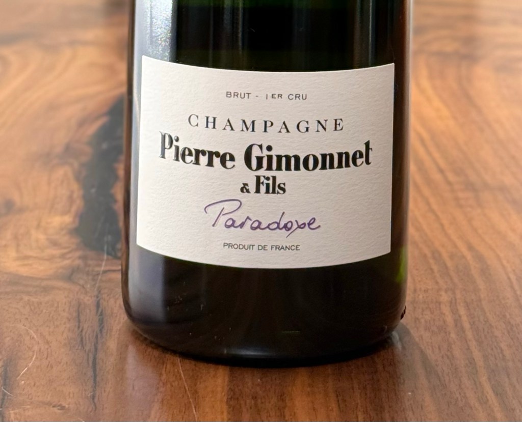 Vins & Gastronomie : Pierre Gimonnet & Fils — Cuvée Paradoxe Brut 2019, Premier Cru