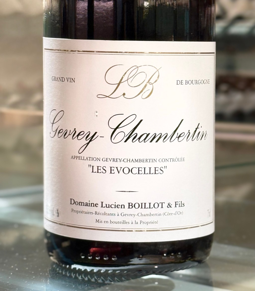 Vins & Gastronomie : Domaine Lucien Boillot & Fils — Gevrey-Chambertin « Les Evocelles »&nbsp;2022