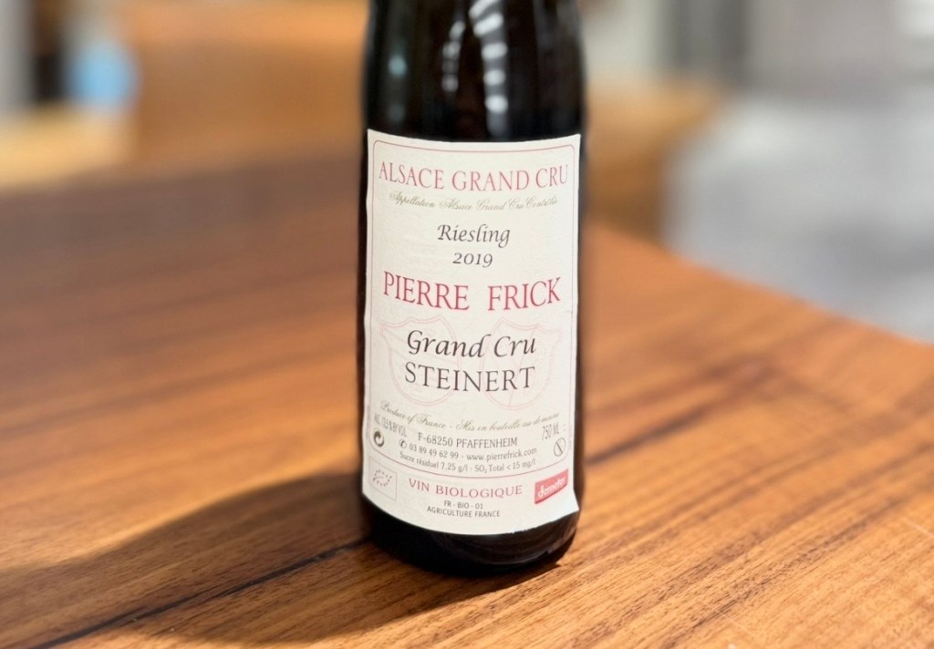 Vins & Gastronomie : Pierre Frick — Riesling Grand Cru Steinert 2019